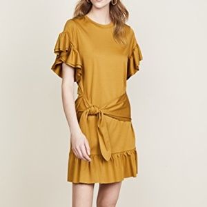 Scotch & Soda/Maison Scotch Ruffle Wrap Dress